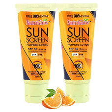 Deals and Offers on - NutriGlow Sunscreen Fairness Lotion SPF 30 PA+++| Deals, Discounts & Offers on - NutriGlow Sunscreen Fairness Lotion SPF 30 PA+++|