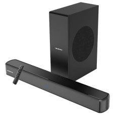 Deals, Discounts & Offers on Electronics - ZEBRONICS Newly Launch Juke BAR 3902 2.1 Soundbar with 100 Watts, HDMI (ARC), Optical, USB, AUX, Bluetooth v5.0, Wall Mountable Design