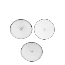 Deals and Offers on - HOMETALES Stainless Steel Multi-purpose Round Net Cover/Lid (for Milk, Curry) (2U) Deals, Discounts & Offers on - HOMETALES Stainless Steel Multi-purpose Round Net Cover/Lid (for Milk, Curry) (2U)