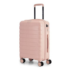 Deals, Discounts & Offers on  - Nasher Miles Vienna Hard-Sided Polypropylene Cabin Luggage Peach 20 inch |55cm Trolley Bag