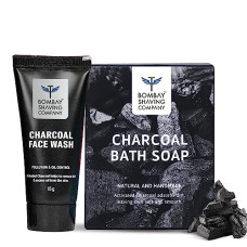 Deals and Offers on Personal Care Appliances - Bombay shaving company Charcoal Soap 70G & 15 G Charcoal Face wash Combo Deals, Discounts & Offers on Personal Care Appliances - Bombay shaving company Charcoal Soap 70G & 15 G Charcoal Face wash Combo