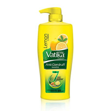 Deals and Offers on - Dabur Vatika Lemon Anti-Dandruff Shampoo - 640ml | Reduces Dandruff from 1st wash | Moisturises Scalp | Provides Gentle Cleansing, Conditioning & Nourishment to Hair Deals, Discounts & Offers on - Dabur Vatika Lemon Anti-Dandruff Shampoo - 640ml | Reduces Dandruff from 1st wash | Moisturises Scalp | Provides Gentle Cleansing, Conditioning & Nourishment to Hair