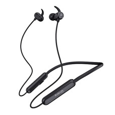 Deals, Discounts & Offers on Headphones - Lava Probuds N31 Bt in-Ear Neckband (Panther Black,45+ Hrs Playtime,Enc,Fast Charge (10Min = 12Hrs),Ipx6 Rating,10 Mm Drivers,Bt V5.3 Pro Game Mode (60Ms Low Latency),&Dual Device Pairing),Wireless