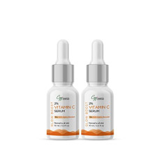 Deals, Discounts & Offers on Beauty Care - CGG Cosmetics 2% Vitamin C Serum - 10X Anti-Aging Booster - Pack of 2-10ml