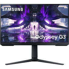 Deals, Discounts & Offers on  - Samsung 24-Inch(60Cm) Fhd Odyssey G3 Gaming, 165 Hz, 1Ms Flat LED Monitor, 1920 X 1080 Pixels,Height Adjustable Stand,Bezel Less, Eye-Saver, AMD Freesync Premium (Ls24Ag320Nwxxl, Black)
