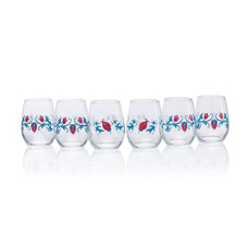 Deals and Offers on - Pasabahce Victorian Glass from House of Pasabahce The Original Pasabahce from Turkey, Printed Transparent Victorian Glasses, 350 ml in Set of 6 Pcs, Perfect fit Deals, Discounts & Offers on - Pasabahce Victorian Glass from House of Pasabahce The Original Pasabahce from Turkey, Printed Transparent Victorian Glasses, 350 ml in Set of 6 Pcs, Perfect fit