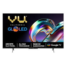 Deals, Discounts & Offers on Televisions - [For IDFC FIRST Bank Credit Card EMI ] Vu 139 cm (55 inches) The GloLED Series 4K Smart LED Google TV 55GloLED (Grey)
