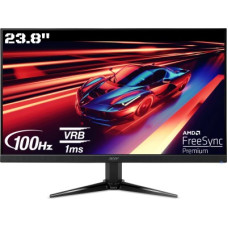 Deals, Discounts & Offers on Computers & Peripherals - Acer 23.8 inch Full HD LED Backlit VA Panel Gaming Monitor (QG241Y)(Response Time: 1 ms, 100 Hz Refresh Rate)