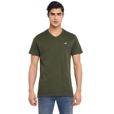 Deals and Offers on Men - AMERICAN CREW 100% Cotton Heavy Duty V Neck T-Shirt Deals, Discounts & Offers on Men - AMERICAN CREW 100% Cotton Heavy Duty V Neck T-Shirt
