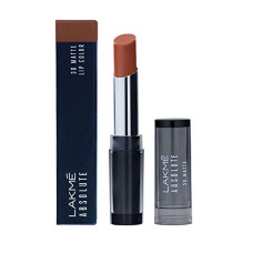 Deals and Offers on Beauty Care - Lakm Absolute 3D Lipstick Matte Finish, British Brown, 3g Deals, Discounts & Offers on Beauty Care - Lakm Absolute 3D Lipstick Matte Finish, British Brown, 3g