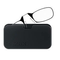 Deals and Offers on - ThinOptics Reading Glasses + Black Universal Pod Case | Classic Collection, Black Frames, 2.50... Deals, Discounts & Offers on - ThinOptics Reading Glasses + Black Universal Pod Case | Classic Collection, Black Frames, 2.50...
