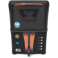 Deals, Discounts & Offers on Home Appliances - AquaDpure RO Water Purifier Alkaline with Pre Filter & Aqua Copper 12 L RO + UV + UF + Copper + TDS Control Water Purifier(S23 Enclosed Copper Alkaline RO BLACK)