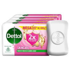 Deals, Discounts & Offers on  - Dettol Skincare Moisturizing Beauty Bathing Soap Bar with Argan Oil (400gm) | Softer Skin, 100gm, Pack of 4