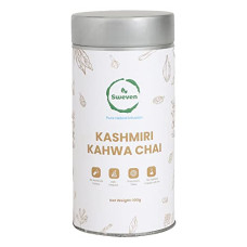 Deals, Discounts & Offers on  - Sweven Kashmiri Kahwa(Kehwa)| 100grams | Blended with Saffron, Almonds, Spices and many other herbs -100% Natural Ingredients