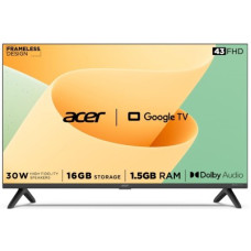 Deals, Discounts & Offers on Entertainment - [For Canara Bank Credit Card] Acer Advanced I Series 108 cm (43 inch) Full HD LED Smart Google TV 2023 Edition(AR43GR2841FDFL)