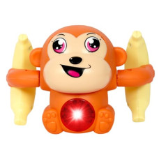Deals and Offers on - ToyMagic Dancing Monkey|Voice & Touch Sensor with Musical Light & Sound Effect|AAA Battery Operated|Birthday Gift|Spinning & Rolling Doll Tumble Toy Deals, Discounts & Offers on - ToyMagic Dancing Monkey|Voice & Touch Sensor with Musical Light & Sound Effect|AAA Battery Operated|Birthday Gift|Spinning & Rolling Doll Tumble Toy