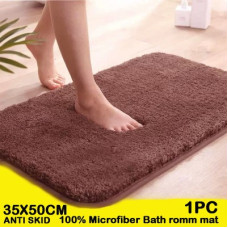 Deals, Discounts & Offers on  - MAA HOME CONCEPT Microfiber Floor Mat(Light Brown, Small)