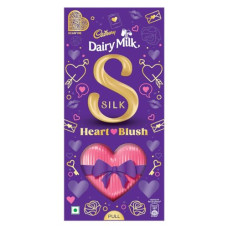 Deals, Discounts & Offers on  - Cadbury Dairy Milk Silk Valentines Heart Blush Chocolate Bar Gift Pack, 250 g