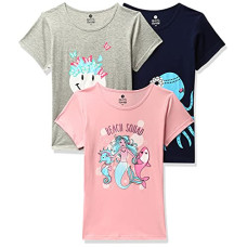 Deals, Discounts & Offers on  - Cloth Theory Girl's Regular Fit T-Shirt