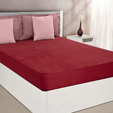 Deals, Discounts & Offers on  - Rajasthan Crafts Cotton Terry Mattress Protector, 100% Waterproof Mattress Cover, Ultra Soft Cooling Mattress Encasement, Hypoallergenic Vinyl-Free Mattress Pad, Deep Pocket Skirt Fit 12 inch