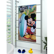 Deals and Offers on - Athom Living 360 GSM Cotton Disney Mickey Mouse Bath Towel, 60 X 120 cm, Multicolour Deals, Discounts & Offers on - Athom Living 360 GSM Cotton Disney Mickey Mouse Bath Towel, 60 X 120 cm, Multicolour