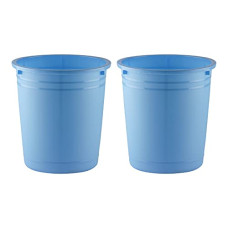 Deals and Offers on - BELLAVIE Embassy Open Bin, Set Of 2, 11Litres, Blue Deals, Discounts & Offers on - BELLAVIE Embassy Open Bin, Set Of 2, 11Litres, Blue