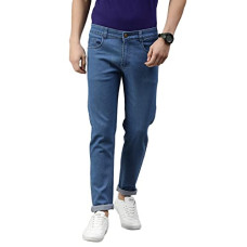 Deals and Offers on Men - Urbano Fashion Men's Slim Fit Washed Jeans Stretchable Deals, Discounts & Offers on Men - Urbano Fashion Men's Slim Fit Washed Jeans Stretchable