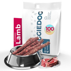 Deals and Offers on - DOGGIE DOG Food Chicken Dog Treats, Dog Biscuits. Adult Dog Bone and Puppy Food. Drool Worthy Food Items, Puppy Sticks, Teething Sticks (1 KG - Lamb Chew Sticks White) Deals, Discounts & Offers on - DOGGIE DOG Food Chicken Dog Treats, Dog Biscuits. Adult Dog Bone and Puppy Food. Drool Worthy Food Items, Puppy Sticks, Teething Sticks (1 KG - Lamb Chew Sticks White)