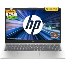 Deals, Discounts & Offers on Laptops - [For HDFC Bank Credit Card] HP 15s (2023) AMD Ryzen 5 Quad Core 7520U - (16 GB/512 GB SSD/Windows 11 Home) 15-fc0030AU Thin and Light Laptop(15.6 Inch, Natural Silver, 1.75 Kg, With MS Office)