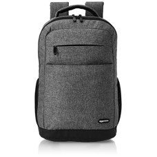 Deals, Discounts & Offers on Laptop Accessories - AmazonBasics Laptop Backpack - 24L, Water Repellent and Wear Resistant, Dark Grey