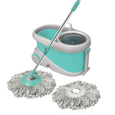 Deals and Offers on Home Improvement - Spotzero By Milton Wave Spin Mop, Aqua Green, Pack of 1 Deals, Discounts & Offers on Home Improvement - Spotzero By Milton Wave Spin Mop, Aqua Green, Pack of 1