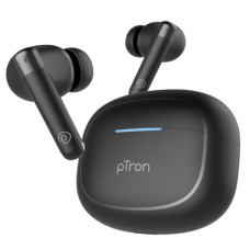 Deals, Discounts & Offers on Headphones - pTron Newly Launched Bassbuds Duo Pro TWS Earbuds, TruTalk AI-ENC Calls, 38H Playtime, Deep Bass, 50ms Movie/Music Modes, In-Ear Bluetooth 5.3 Headphones with HD Mic,Fast Type-C Charging & IPX5(Black)