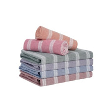 Deals, Discounts & Offers on  - Amazon Brand - Solimo- Multicolour Turkish Towel-TurkishTowel-Pack6
