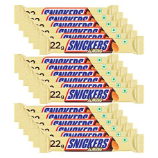 Deals and Offers on - Snickers Almond Filled Chocolates - 22 Grams Bar (Pack Of 24) Deals, Discounts & Offers on - Snickers Almond Filled Chocolates - 22 Grams Bar (Pack Of 24)