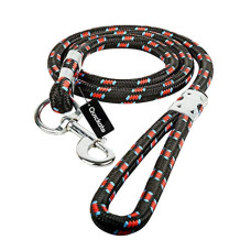 Deals, Discounts & Offers on  - Quickato 15mm Heavy Duty Nylon Dog Leash, Highly Reflective Rope Cord Training Leash with Strong Hook