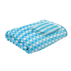 Deals, Discounts & Offers on  - STATUS Contract Microfiber Towels For Bath-Soft Coral Fleece Towel with Hook Quick Dry Super Absorbent-Stripes Bath Towel