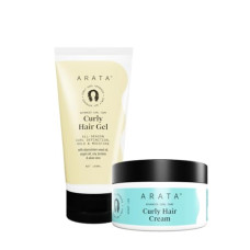 Deals and Offers on Beauty Care - Arata Advanced Curl Care Curly Hair Cream 100gm & Advanced Curl Care Curly Hair Gel-150ml Intensive Moisture & All-Season Curl Definition Natural Oils, Protein, Aloe Vera & Shea Butter CG Approved Deals, Discounts & Offers on Beauty Care - Arata Advanced Curl Care Curly Hair Cream 100gm & Advanced Curl Care Curly Hair Gel-150ml Intensive Moisture & All-Season Curl Definition Natural Oils, Protein, Aloe Vera & Shea Butter CG Approved