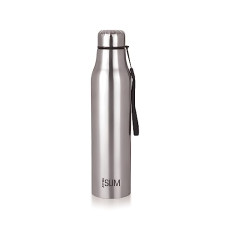 Deals and Offers on - Attro Slim Stainless Steel Single Wall 1000ml Water Bottle, Light Weighted Leak -Proof Use Deals, Discounts & Offers on - Attro Slim Stainless Steel Single Wall 1000ml Water Bottle, Light Weighted Leak -Proof Use