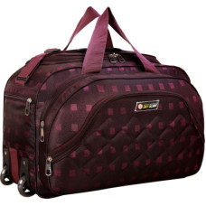 Deals and Offers on - Sky ScriptSmall Check-in Suitcase (4 inch) - 65L Unisex Polyester Travel Suitcase Bags With 2 Wheels. - Purple Deals, Discounts & Offers on - Sky ScriptSmall Check-in Suitcase (4 inch) - 65L Unisex Polyester Travel Suitcase Bags With 2 Wheels. - Purple