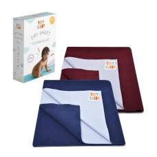 Deals, Discounts & Offers on Baby Care - TIDY SLEEP Baby Dry Sheet/Mattress Protector (Waterproof/Quickly Dry/Extra Absorbent/Reusable) - Pack of 2
