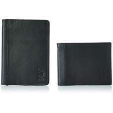 Deals and Offers on - US Polo Association Black & Navy Leather Men's Passport Holder (USAW0057) (Pack of 2) Deals, Discounts & Offers on - US Polo Association Black & Navy Leather Men's Passport Holder (USAW0057) (Pack of 2)