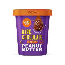 Deals, Discounts & Offers on Beauty Care - Yogabar Dark Chocolate Peanut Butter Creamy & Chocolatey Slow Roasted Non-GMO Premium Peanuts 400gm, Jar