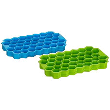 Deals and Offers on - Amazon Brand - Solimo Silicone Ice Cube Tray with 24 Cavities (Set of 2) Deals, Discounts & Offers on - Amazon Brand - Solimo Silicone Ice Cube Tray with 24 Cavities (Set of 2)