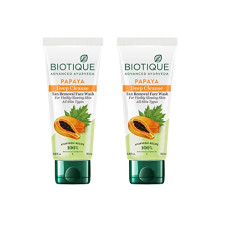 Deals and Offers on - Biotique Papaya Deep Cleanse Face Wash | Gentle Exfoliation | Visibly Glowing Skin | 100% Botanical Extracts| Suitable Deals, Discounts & Offers on - Biotique Papaya Deep Cleanse Face Wash | Gentle Exfoliation | Visibly Glowing Skin | 100% Botanical Extracts| Suitable