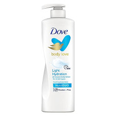 Deals and Offers on - Dove Body Love Light Hydration Body Lotion For All Skin Types Paraben Free, 48hrs Moisturisation with Plan Based moisturiser, Fresh Hydrated Skin 400ml Deals, Discounts & Offers on - Dove Body Love Light Hydration Body Lotion For All Skin Types Paraben Free, 48hrs Moisturisation with Plan Based moisturiser, Fresh Hydrated Skin 400ml