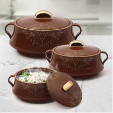 Deals and Offers on - cello Midas Pack of 3 Thermoware Casserole Set(500 ml, 1000 ml, 1500 ml) Deals, Discounts & Offers on - cello Midas Pack of 3 Thermoware Casserole Set(500 ml, 1000 ml, 1500 ml)