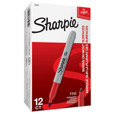 Deals and Offers on Electronics - SHARPIE Red Permanent Marker Fine Tip for Precise Writing |Suitable Deals, Discounts & Offers on Electronics - SHARPIE Red Permanent Marker Fine Tip for Precise Writing |Suitable