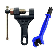 Deals, Discounts & Offers on  - AASONS Bicycle Chain Pin Remover Bike Link Breaker Splitter MTB Cycle Repair Tool Bicycle Chain Puller Link Extractor Cycling Repair | Universal Motorcycle/Cycle Chain Cleaner Brush