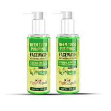 Deals and Offers on Beauty Care - Pink Root Neem Tulsi Purifying Face Wash 100ml (Pack of 2) Deals, Discounts & Offers on Beauty Care - Pink Root Neem Tulsi Purifying Face Wash 100ml (Pack of 2)