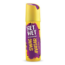Deals and Offers on - SET WET Deodorant For Men Swag Avatar Citrus Intense, 150ml Deals, Discounts & Offers on - SET WET Deodorant For Men Swag Avatar Citrus Intense, 150ml